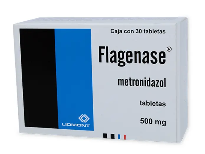 FLAGENASE METRONIDAZOL 500 MG 30 TABLETAS