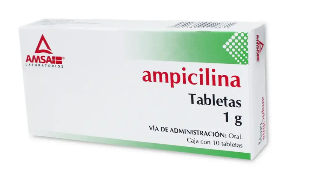 AMPICILINA 10 TAB 1 G AMPICILINA ANTIBIÓTICO