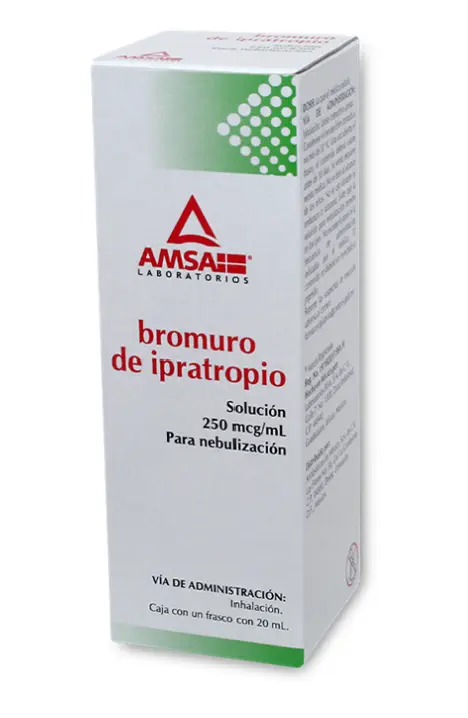 BROMURO DE IPRATROPIO 1 FA 25 MG/20 ML BROMURO DE IPRATROPIO BRONCODILATADOR