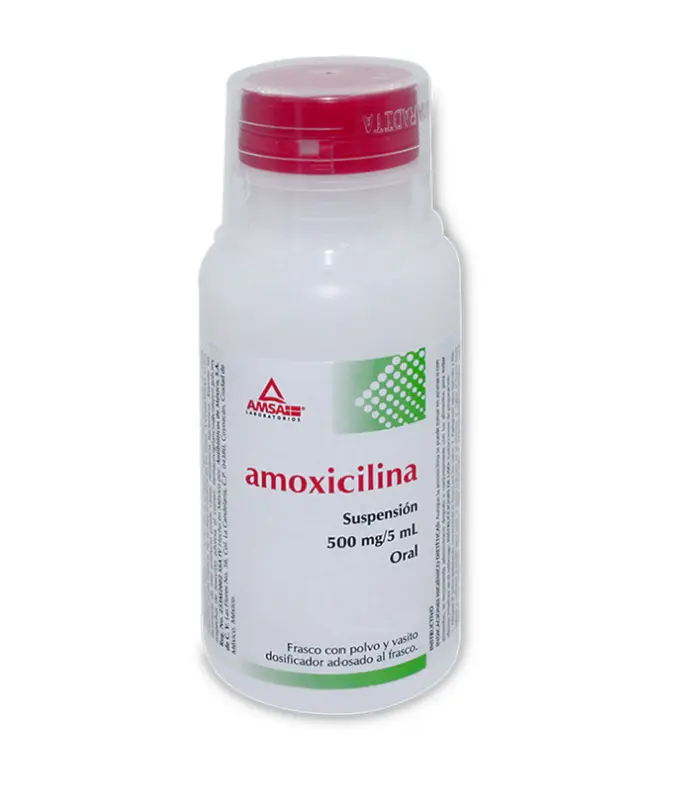AMOXICILINA 1 SUSP 500MG/5/75 ML AMOXICILINA ANTIBIÓTICO