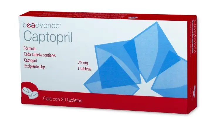 CAPTOPRIL 30 TAB 25 MG CAPTOPRIL ANTIHIPERTENSIVO
