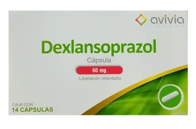 DEXLANSOPRAZOL 14 CAPS 60 MG DEXLANSOPRAZOL TRATAMIENTO PARA ULCERA GASTRICA