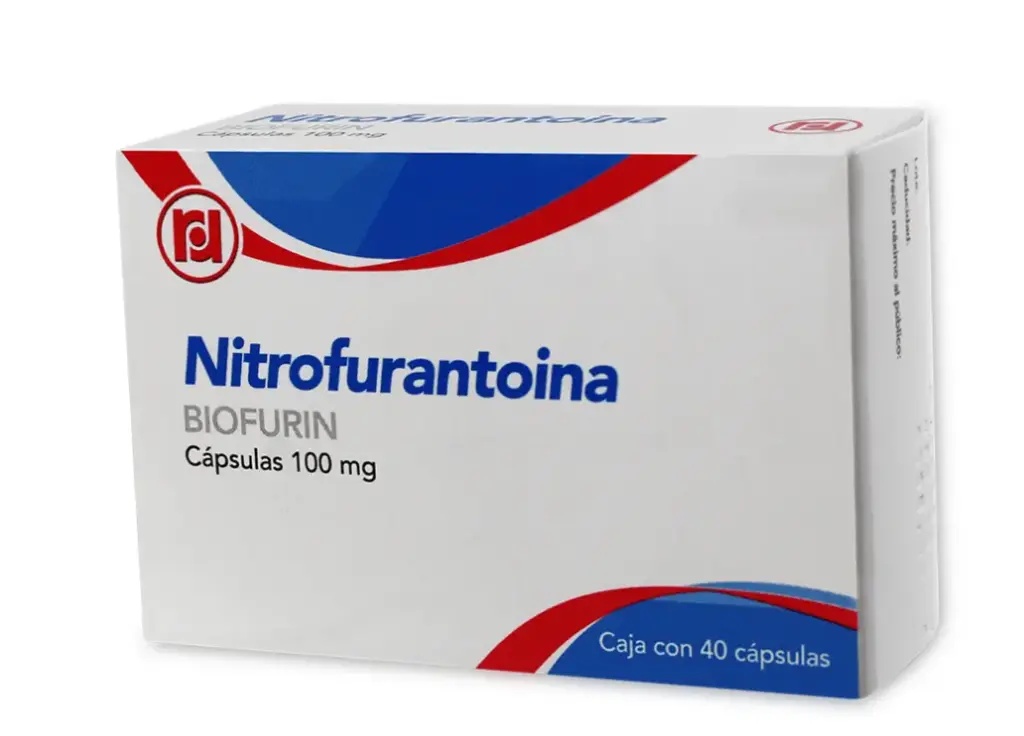NITROFURANTOINA 40 CAP 100MG NITROFURANTOINA ANTIBIÓTICO