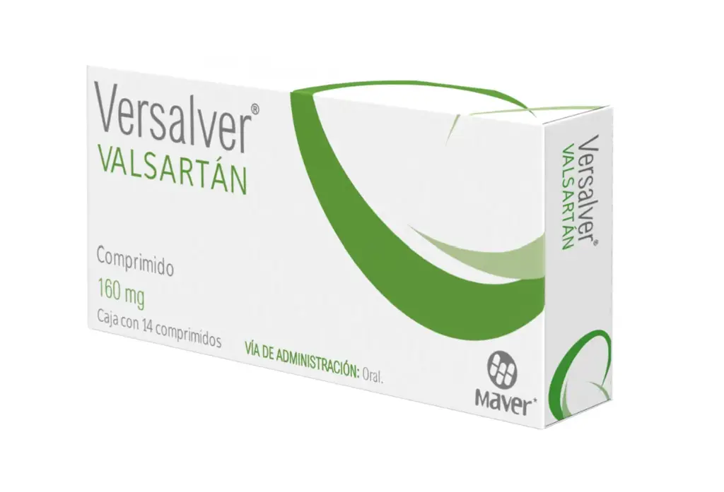 VERSALVER 14 COMP 160 MG VALSARTAN ANTIHIPERTENSIVO