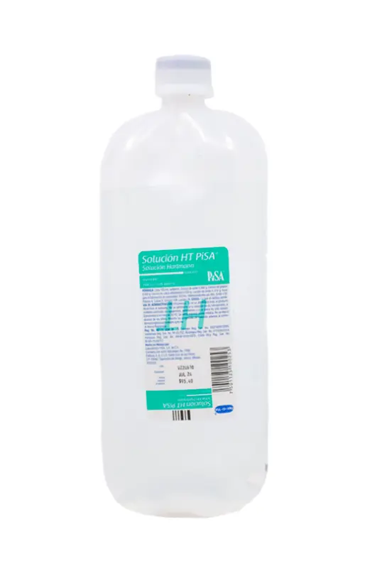 SOLUCION HARTMANN 1 SOL 1000 ML CLORURO DE CALCIO;CLORURO DE POTASIO;CLORURO DE SODIO;LACTATO DE SODIO SOLUCION REHIDRATANTE
