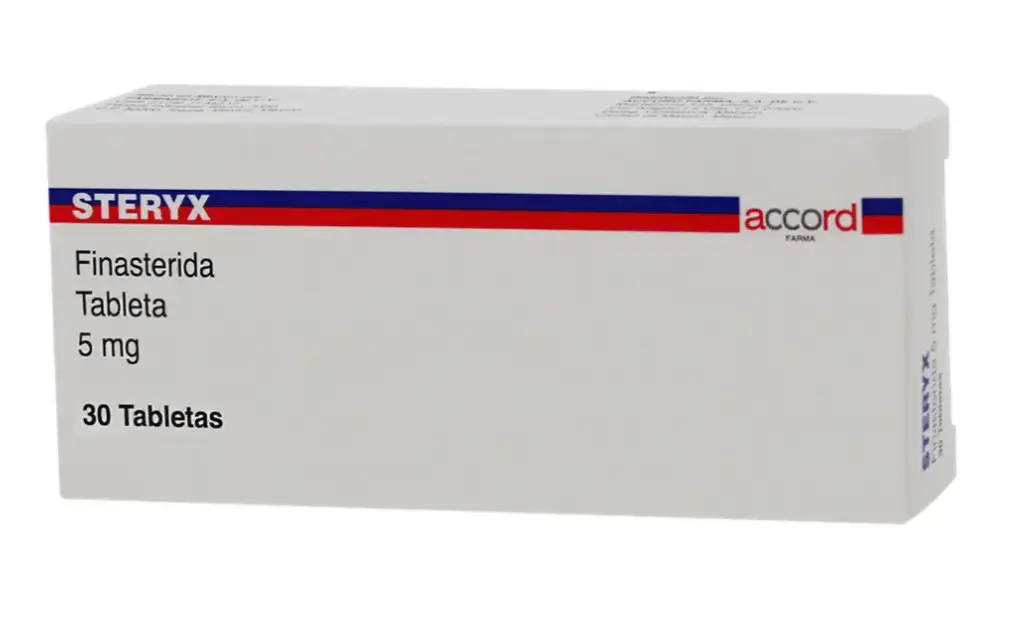 STERYX 30 TAB 5 MG FINASTERIDA HIPERPLASIA BENIGNA PROSTATICA