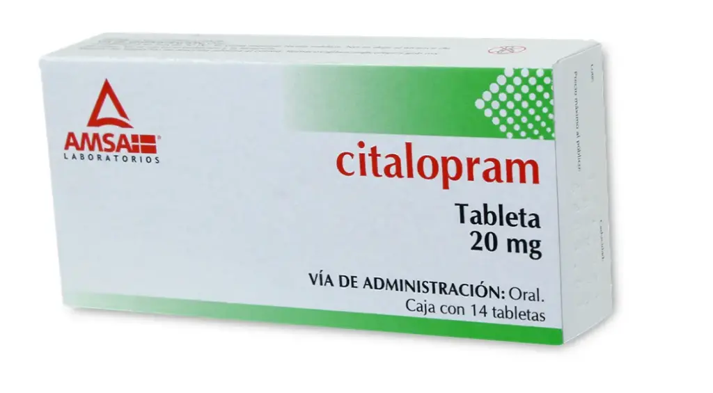 CITALOPRAM 14 TAB 20 MG CITALOPRAM ANTIDEPRESIVO