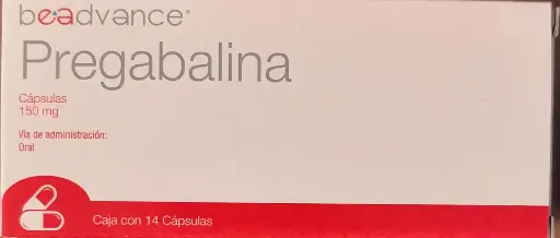 PREGABALINA 14 CAPS 150 MG PREGABALINA ANTIEPILEPTICO