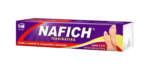 NAFICH 1 CMA 1% 15 G TERBINAFINA ANTIMICÓTICO