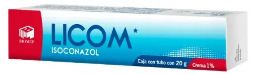 LICOM 1 CMA 1%/20G NITRATO DE ISOCONAZOL ANTIMICÓTICO