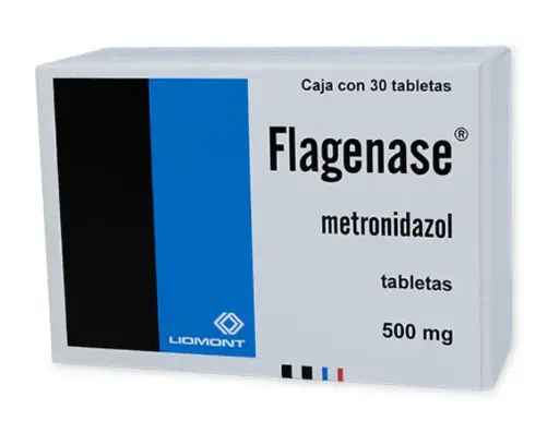 FLAGENASE METRONIDAZOL 500 MG 30 TABLETAS