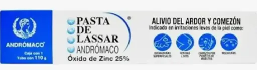 PASTA DE LASSAR OXIDO DE ZINC 25% 110 G