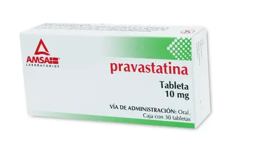 PRAVASTATINA 30 TAB 10 MG PRAVASTATINA HIPOCOLESTEROLEMIANTE
