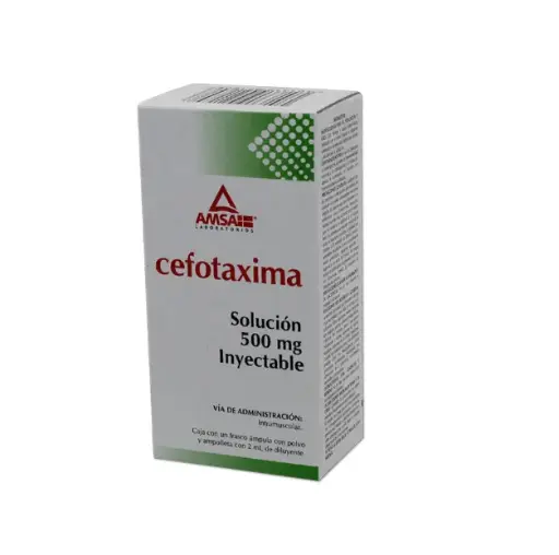 [ANTIBIOTICO] CEFOTAXIMA   500MG/2 ML CEFOTAXIMA ANTIBIÓTICO