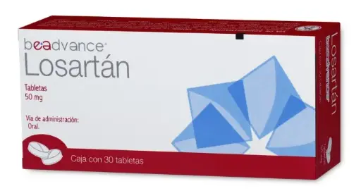LOSARTAN 30 COMP 50 MG LOSARTAN ANTIHIPERTENSIVO 