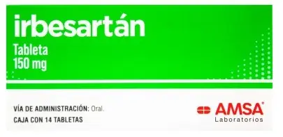 IRBESARTAN 14 TAB 150 MG IRBESARTAN ANTIHIPERTENSIVO