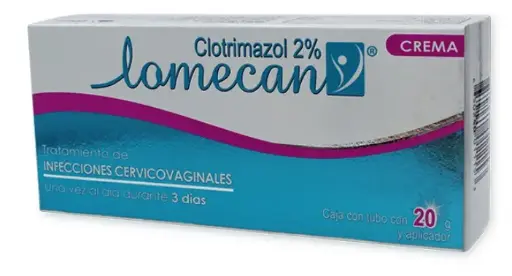 LOMECAN V 1 CREMA 200 MG CLOTRIMAZOL ANTIMICÓTICOLOMECAN V 1 CREMA 200 MG CLOTRIMAZOL ANTIMICÓTICO