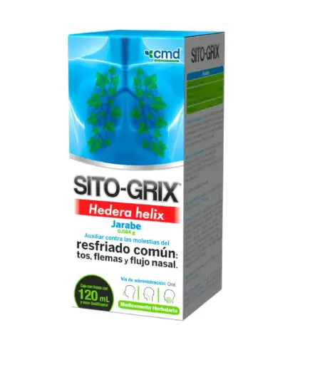 SITO-GRIX 1 JBE 0.7G/100/120 ML EXTRACTO DE HEDERA HELIX TRASTORNOS DE VIAS RESPIRATORIAS
