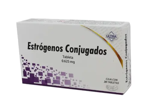 ESTROGENOS CONJUGADOS 28 TAB 0.625MG ESTROGENOS CONJUGADOS DEFICIENCIA ESTROGENICA