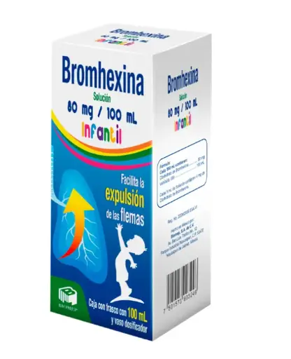 BROMHEXINA INF 1 SUSP 80MG/100 ML BROMHEXINA EXPECTORANTE