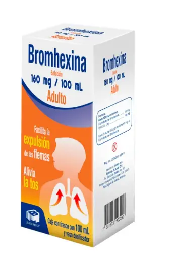BROMHEXINA AD 1 SUSP 160MG/100 ML BROMHEXINA EXPECTORANTE