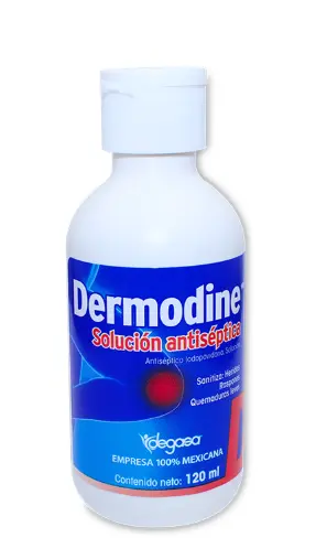  DERMODINE SOLUCIÓN ANTISÉPTICA 120 ML 