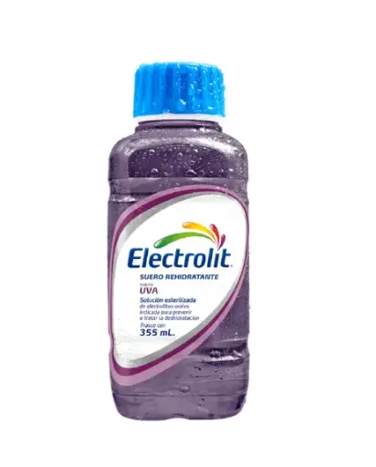 ELECTROLIT ORAL REHIDRATANTE  355 ML SABOR  UVA