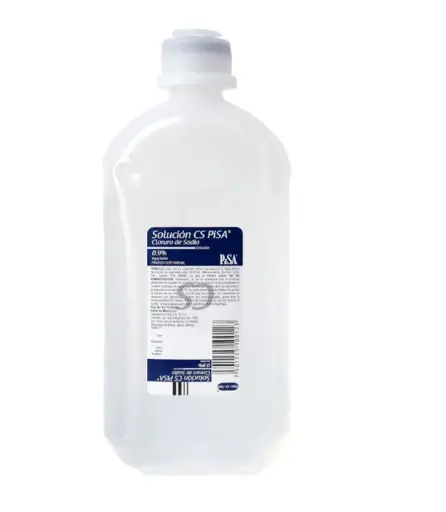 SOLUCION  CS PiSA CLORURO DE SODIO 0.9% 500 ML CLORURO DE SODIO SOLUCION REHIDRATANTE