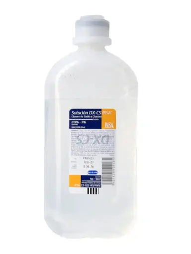 SOLUCION DX-CS PiSA SOLUCION MIXTA 1 SOL 0.9%/500 ML CLORURO DE SODIO;GLUCOSA SOLUCION REHIDRATANTE