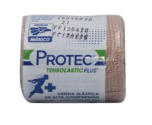 VENDA ELASTICA TEN/PLUS 1 VENDAS 5CMX5 M VENDA MATERIAL DE CURACION