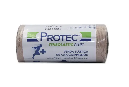 VENDA ELASTIC TEN/PLUS 1 VENDAS 10CMX5 M VENDA MATERIAL DE CURACION