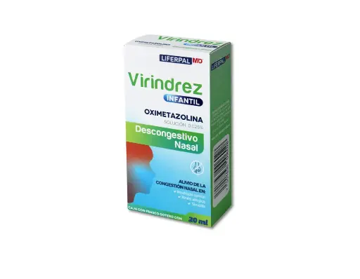 VIRINDREZ INFANTIL 1 ATOM 50 MG/20 ML OXIMETAZOLINA  (DESCONGESTIVO)