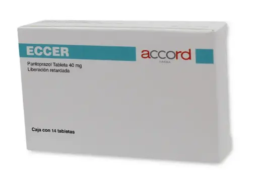 ECCER PANTOPRAZOL 40 MG LIBERACIÓN RETARDADA 14 TABLETAS