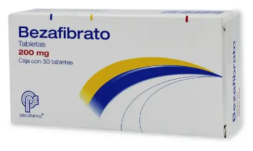 BEZAFIBRATO 200 MG 30 TABLETAS
