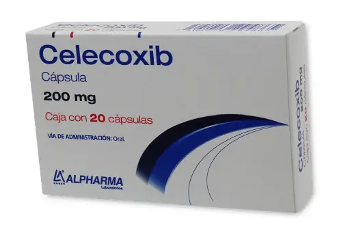 CELECOXIB 20 CAPS 200 MG CELECOXIB ANTIINFLAMATORIO