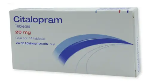 CITALOPRAM 14 TAB 20 MG CITALOPRAM ANTIDEPRESIVO