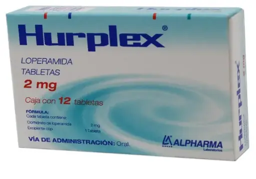 HURPLEX 12 COMP 2 MG LOPERAMIDA ANTIDIARREICO