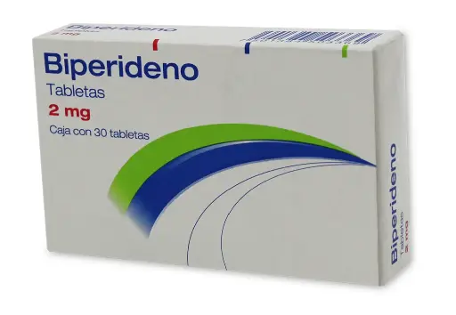 BIPERIDENO 30 TAB 2 MG BIPERIDENO ANTIPARKINSONIANO