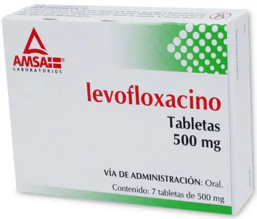 LEVOFLOXACINO 7 TAB 500 MG LEVOFLOXACINO ANTIBIÓTICO