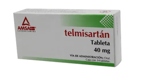 TELMISARTAN 14 TAB 40 MG TELMISARTAN ANTIHIPERTENSIVOaa