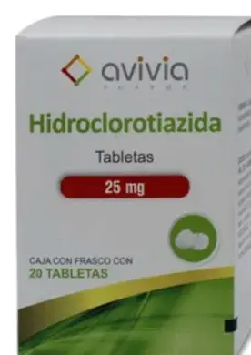 HIDROCLOROTIAZIDA 25 MG 20 TABLETAS BEADVANCE